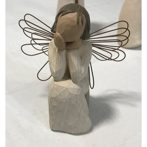 Willow Tree Angel Figurine Set - Angel Of The Garden Angel Of Caring and Thank Y - Picture 3 of 13